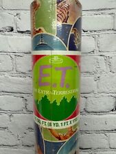 Vtg E.T. Christmas Wrapping Paper ROLL Extra Terrestrial SEALED 1982 75 Sq Ft picture