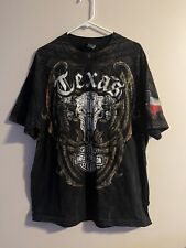 Harley Davidson Texas Mavericks T Shirt XL Skull picture