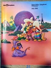 Walt Disney World - Cast Member Phone Directory - EPCOT Figment - July  1988 picture