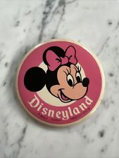 Walt Disney Disneyland Minnie Mouse Button 3.4