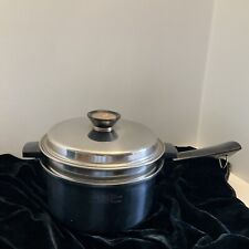 DUNCAN HINES VINTAGE STAINLESS STEEL 2 QT SAUCE PAN & DOUBLE BOILER USA picture