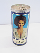 Vtg Tennent's Girls LAGER Marie  Beer Can Pull Tab Bottom Opened #CN-14 picture