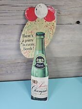 1960s Sparkling Champale Malt liquor Cardboard Advertising Sign picture