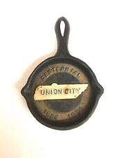 Union City Tennessee 1954 Centennial Cast Iron Skillet Advertising piece  picture