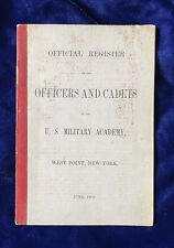 Original Register Cadets US Military Academy West Point 1860 USMA Custer Cushing picture