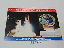 Discovery STS 63 Willabee & Ward NASA America's Great Space Mission Emblem Patch picture