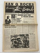 1967 NEWSPAPER BERKELEY BARB SAN QUENTIN VIETNAM THE DOORS IRON BUTTERFLY picture