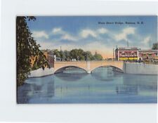 Postcard Main Street Bridge, Nashua, New Hampshire picture