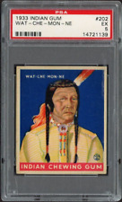 1933 Goudey Indian Gum (Series of 48) #202 Wat-Che-Mon-Ne (PSA 5 EX) picture