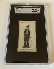 1920 Smith Cigarettes Charlie CHARLES CHAPLIN Cinema Stars #5 SGC 2.5 GD+ Tramp picture