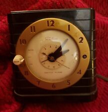 Vintage 1940s Telechron Switch Alarm Electric Clock  picture