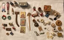 52 Vintage Minatures, Country Store Items, Christmas, Gumball, House, Books, Etc picture