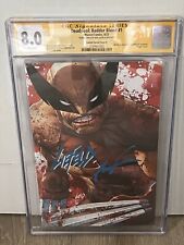 Deadpool: Badder Blood #1 Variant B Cover CGC 8.0 Signed by Rob Liefeld picture
