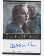 Sophie Turner as Sansa Stark GAME OF THRONES Season 7 Autograph Card Auto picture