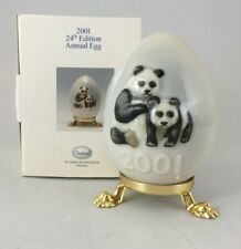 Goebel 102745 24th Edition Annual Egg With Stand 2001 NEW picture