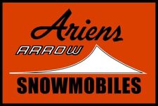 Ariens Arrow Snowmobiles NEW Sign 24 x 36