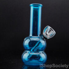 5” Blue Portable Hookah Water Pipe Tobacco Smoking Pipe - P699T picture