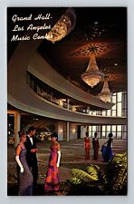 Los Angeles CA-California, Grand Hotel, Music Center, Vintage Postcard picture