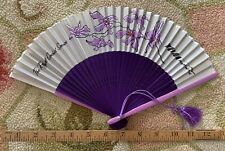 Thai International Airlines Royal Orchid Service Hand Fan picture