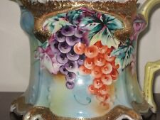  VERY RARE R S Prussian Huge Handpainted Milk Pitcher picture