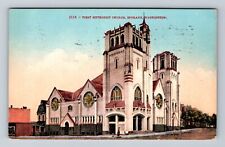 Spokane WA-Washington, First Methodist Church, Antique Vintage c1915 Postcard picture