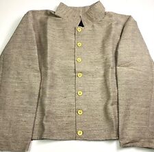 CIVIL WAR CS CSA CONFEDERATE INFANTRY JEAN WOOL SHELL JACKET-SMALL 38R picture