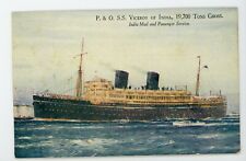 P.& O.SS Viceroy Of India  vintage boat ship transportation Vintage   postcard  picture