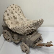 Vintage Conestoga Covered Wagon Lamp MCM Decor Pioneer Western Prairie 18 Inches picture