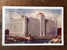 Postcard: The Merchandise Mart, Chicago, Linen, Posted in 1937 picture