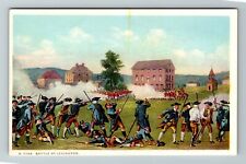 Lexington MA-Massachusetts, Battle Lexington, Exterior, Vintage Postcard picture
