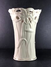 Lenox Lovely Daylilies Vase Fine Ivory China Mothers Day 2001 8 5/8