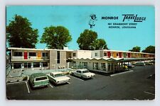 Postcard Louisiana Monroe LA Travelodge Motel 1969 Posted Chrome picture