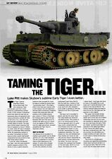 PPOT44 MODEL KIT BUILD - SKYBOW'S EARLY TIGER I TANK BY LUKE PITT picture