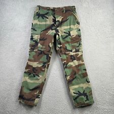 Military Pants Mens Medium Trousers Hot Weather Woodland Camo Combat 2000 picture