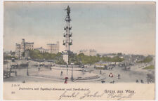 AUSTRIA GRUSS AUS WIEN POSTED 1898 TO OTTO DUDEC, BERLIN GERMANY picture