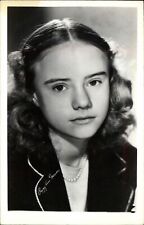 RPPC Peggy Ann Garner 1930s-60s child actor 1930-50s real photo postcard picture
