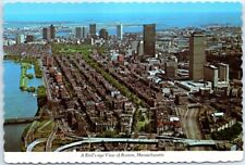 Postcard - A Bird's-eye View of Boston, Massachusetts picture