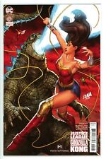 Justice League vs. Godzilla vs. Kong #2   Cover B   Connecting variant   NM  NEW picture