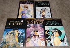 INNOVATION COMICS 3x3 EYES COMPLETE PARTS 1-5, 1991, 1992 picture