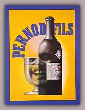 A. M. Cassandre Pernod Fils, Art Print from 1934 Poster, for framing Decor picture