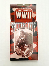 WWII Commemorative Spotter Cards Sealed Playing Cards Aircraft picture