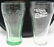 Lot Of Two Glass Coca Cola Glasses picture