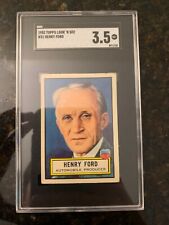 1952 Topps Look 'N See #31 HENRY FORD...........SGC 3.5 picture