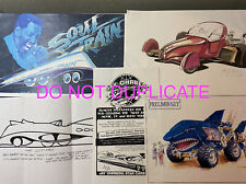 5 Jay Ohrberg Designs Soul Train Black Music Shark Star Cars Poster Art picture