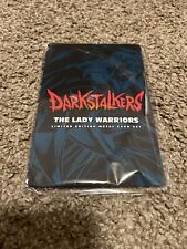 Capcom 2023 Darkstalkers The Lady Warriors Limited Edition Metal Card Set picture