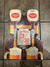 1990 Falls City Beer Wall Vintage Advertisement Calendar  12 W X 16 Long picture