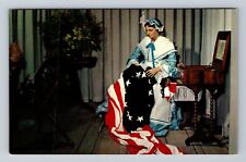 Philadelphia PA-Pennsylvania, Making The Flag, Betsy Ross, Vintage Postcard picture