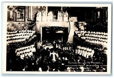 Los Angeles CA RPPC Photo Postcard Aimee Semple McPherson Evangelist Church 1930 picture