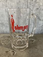 Vtg HUGE Slim Jim Mug Heavy Glass 32oz Excellent Condition picture