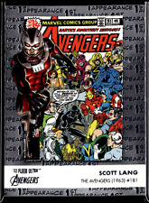 2022 Fleer Ultra Marvel Avengers Card #FA-9 First Appearance Scott Lang picture